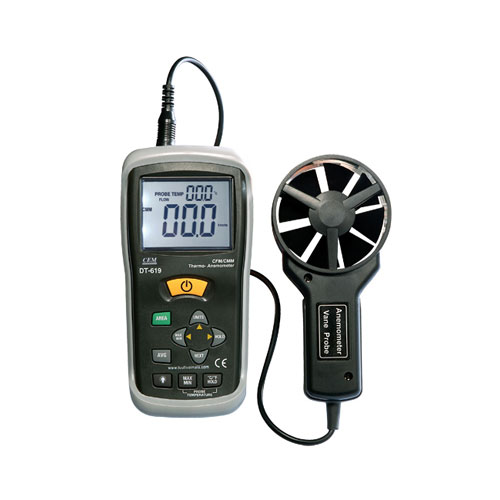 DT-619 Измеритель скорости воздуха и температуры