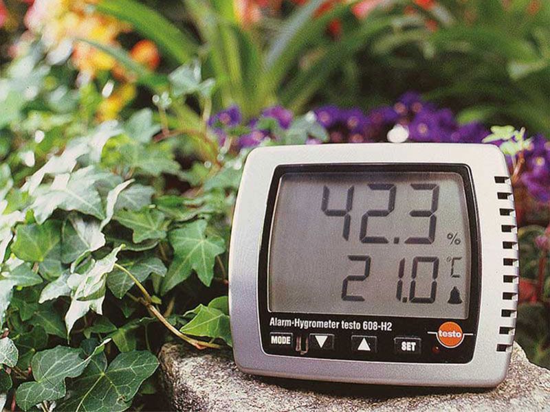 Применение термогигрометров